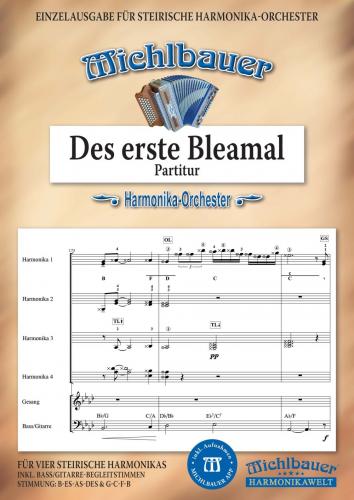 Des erste Bleamal