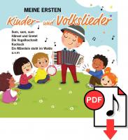 Meine ersten Kinderlieder und Volkslieder