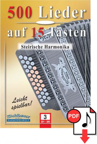 500 Lieder auf 15 Tasten, Band 3