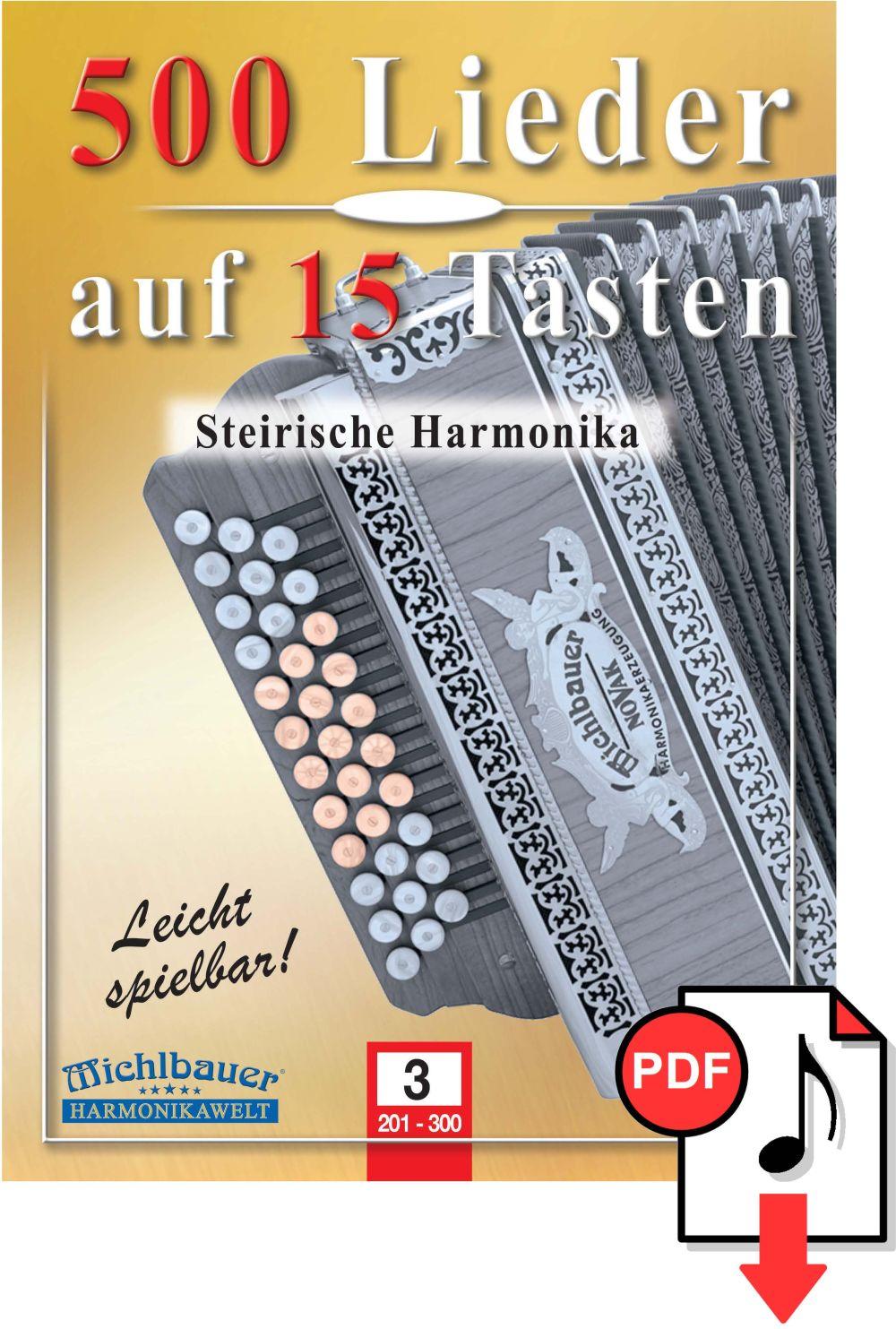 500 Lieder auf 15 Tasten, Band 3