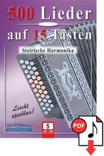 500 Lieder auf 15 Tasten, Band 5