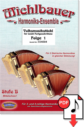 Harmonika-Ensemble für leicht Fortgeschrittene