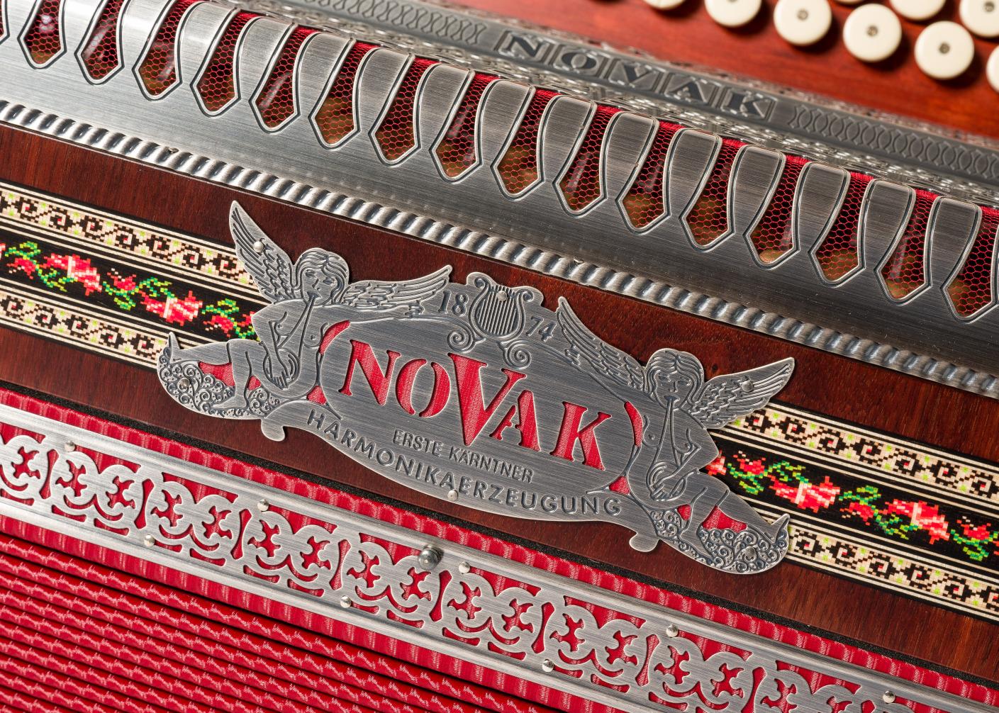 NOVAK Superium Nuss dunkel/rot B