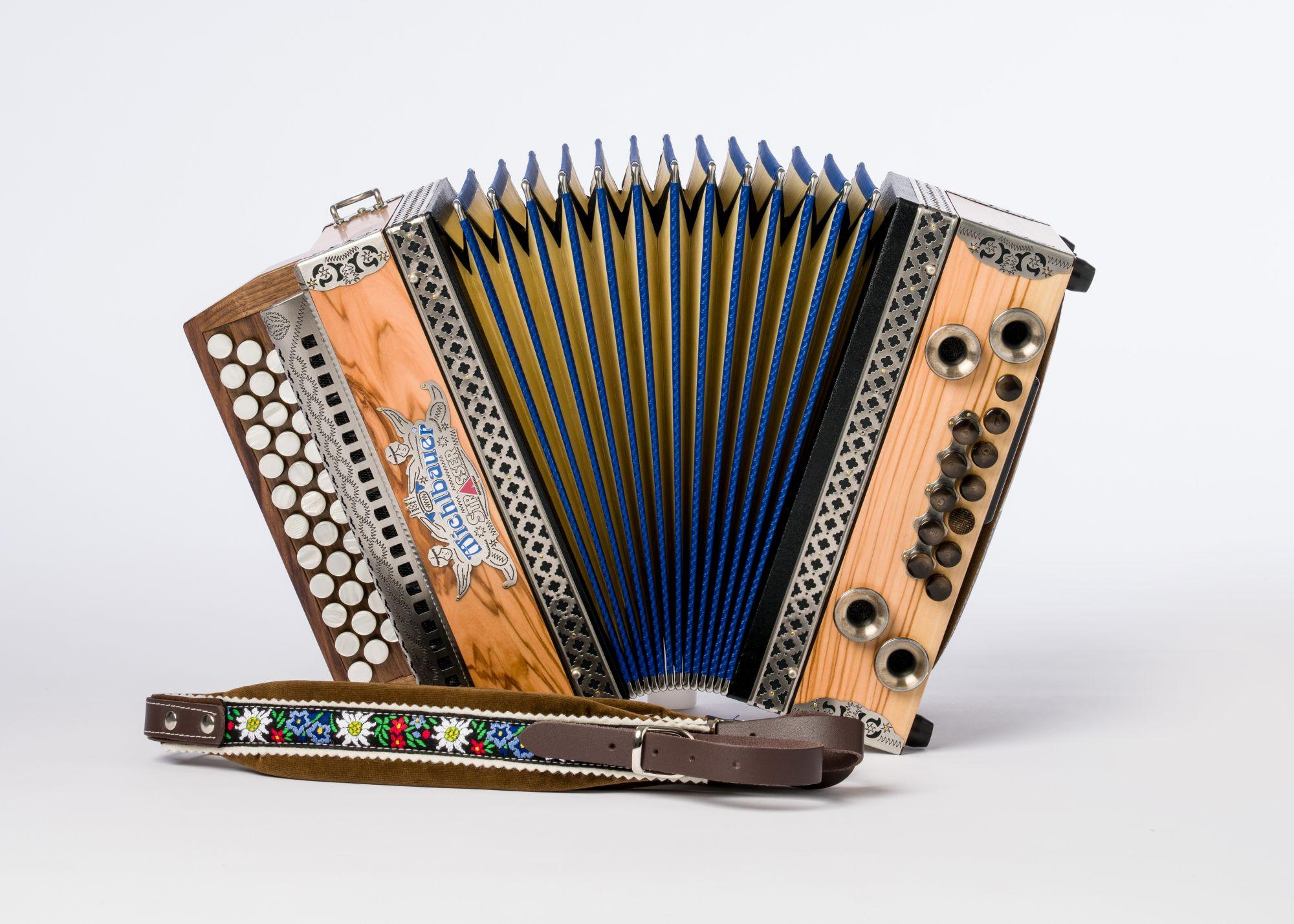 Strasser Classic III Natur Olive/blau B