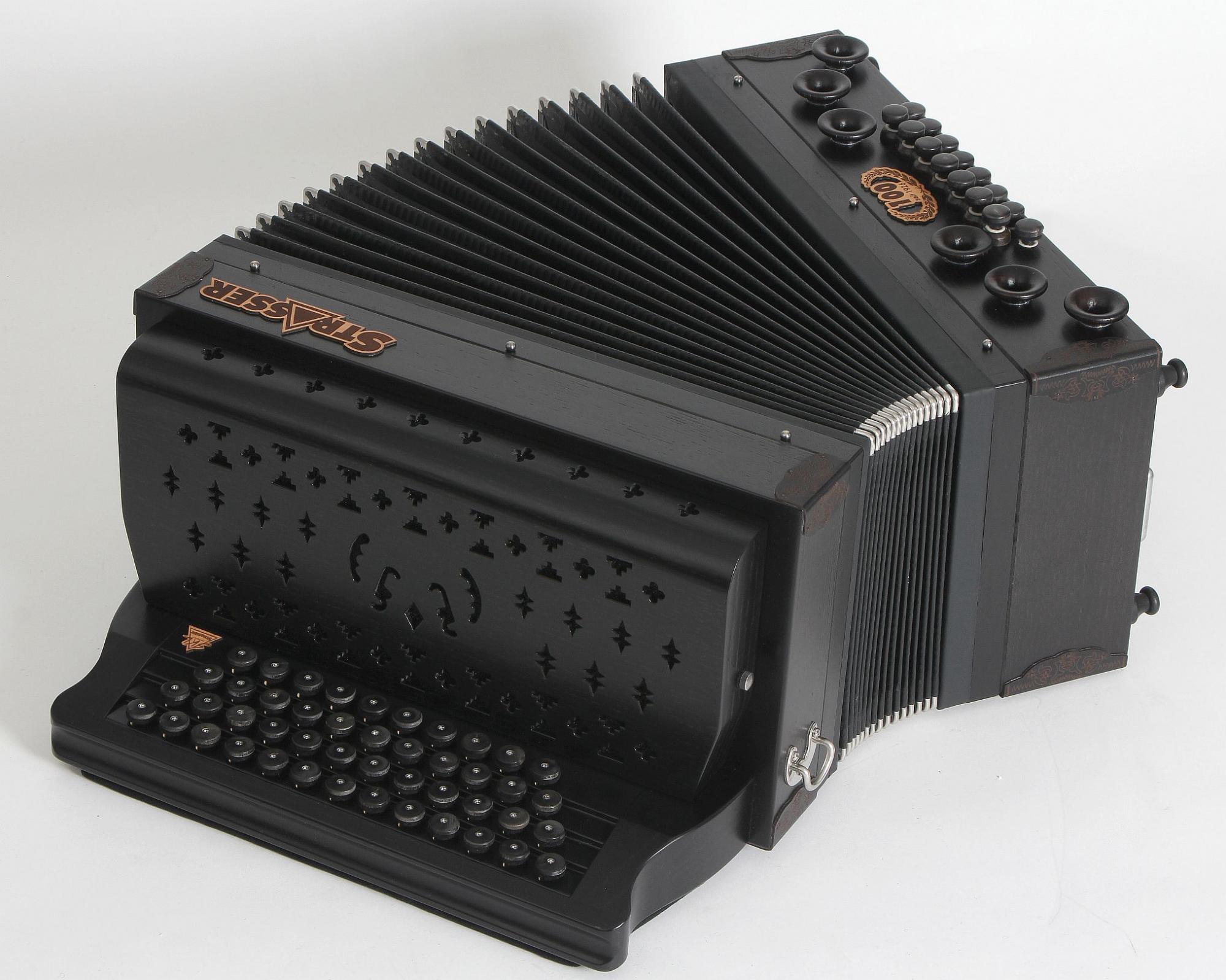 Strasser Jubiläum Edelschwarz/schwarz B