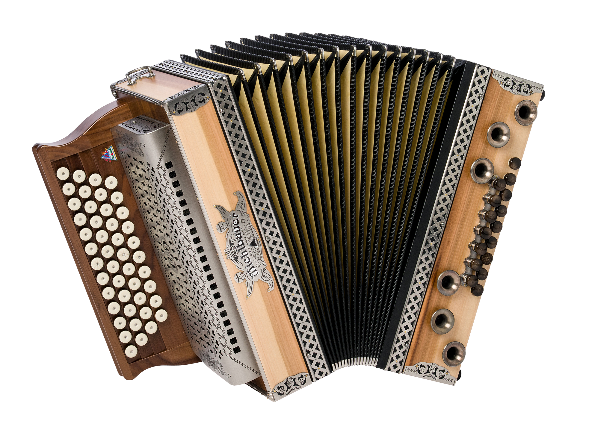 Strasser Profi 38 Natur Satinuss/schwarz B