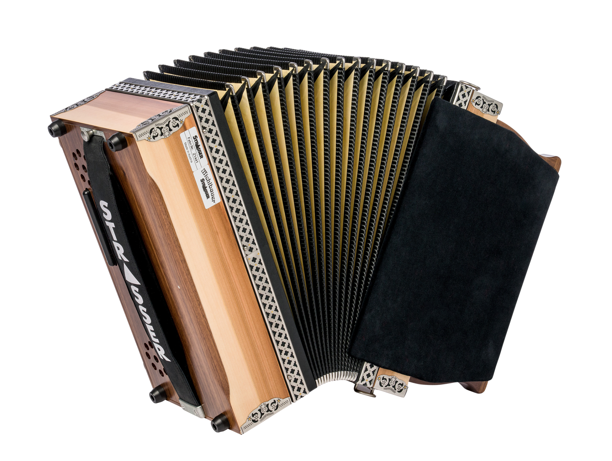 Strasser Profi 38 Natur Satinuss/schwarz B