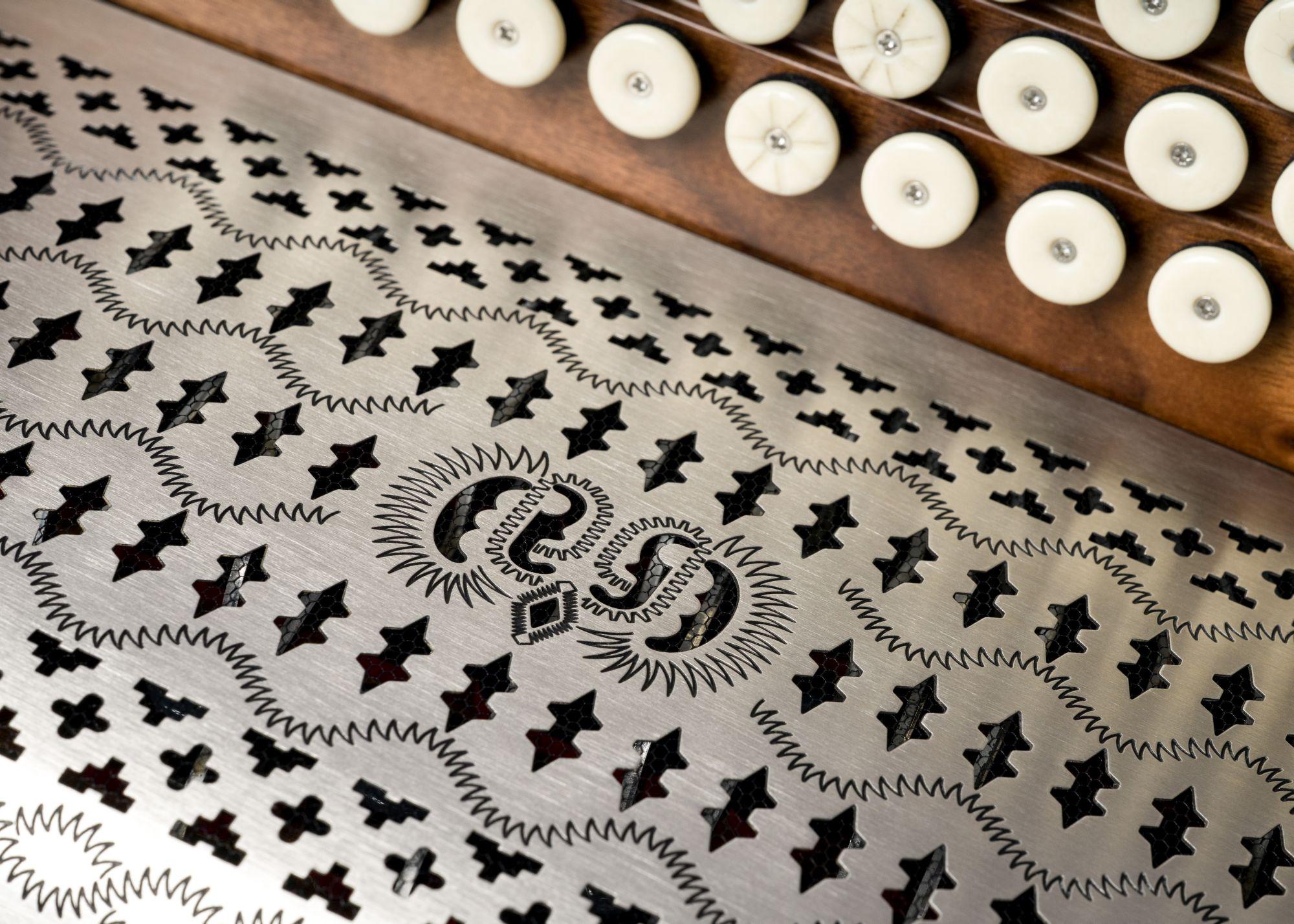 Strasser Profi 38 Natur Satinuss/schwarz B