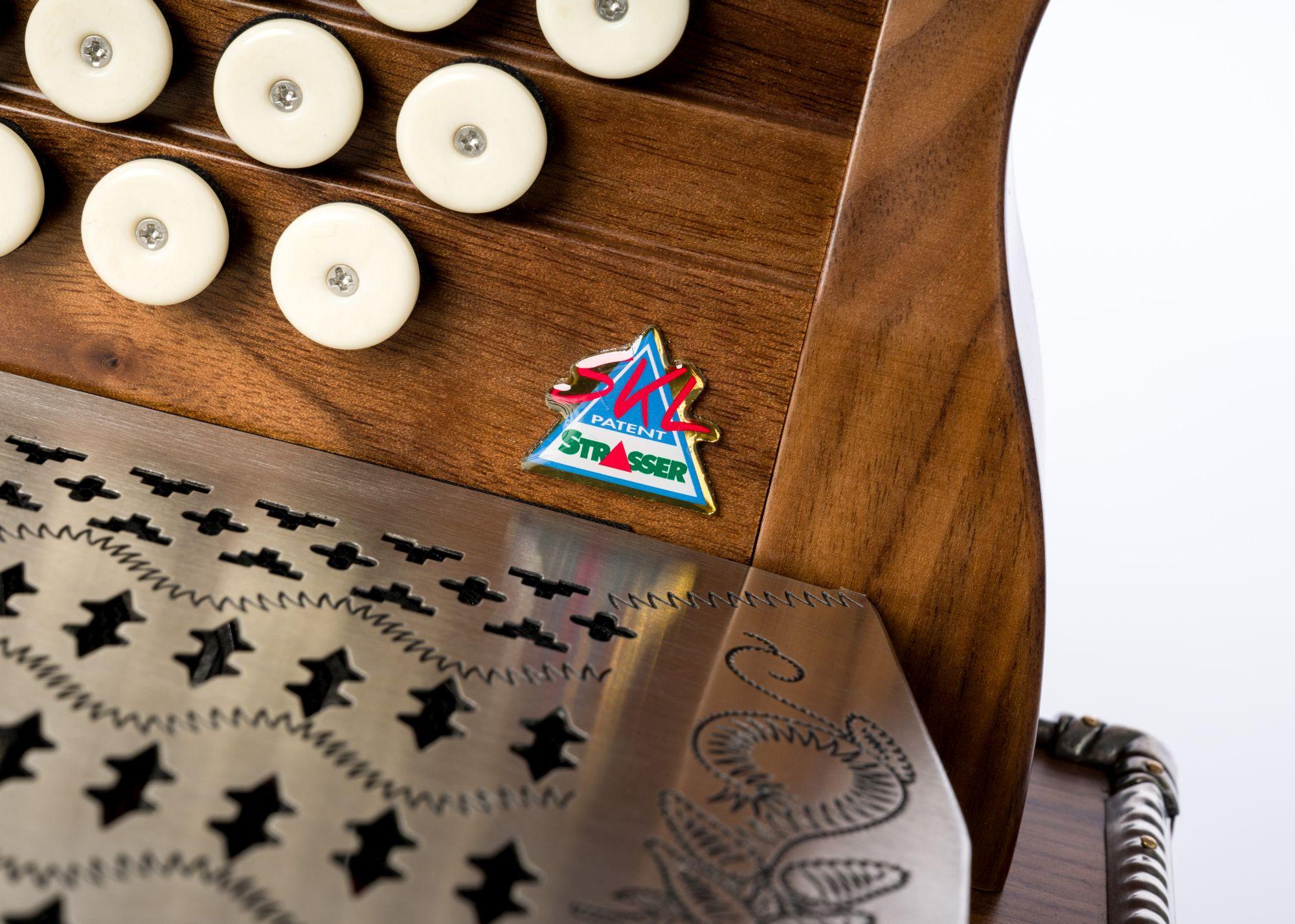 Strasser Profi 38 Natur Satinuss/schwarz B