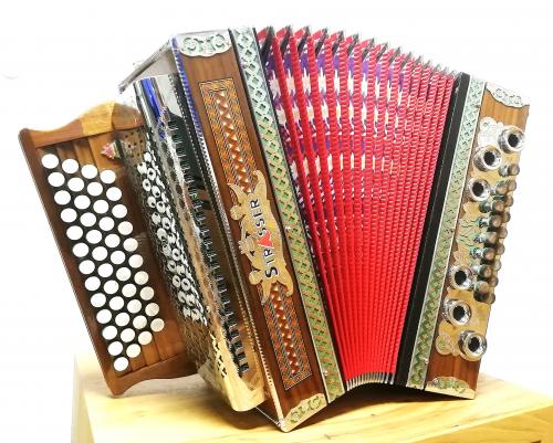 Strasser Professional 38 4R Nuss/rot B