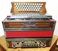 Strasser Professional 38 4R Nuss/rot B