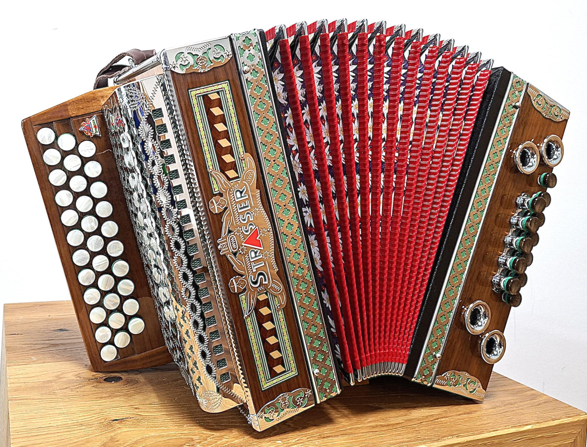 Strasser Classic 3R Nuss/rot B