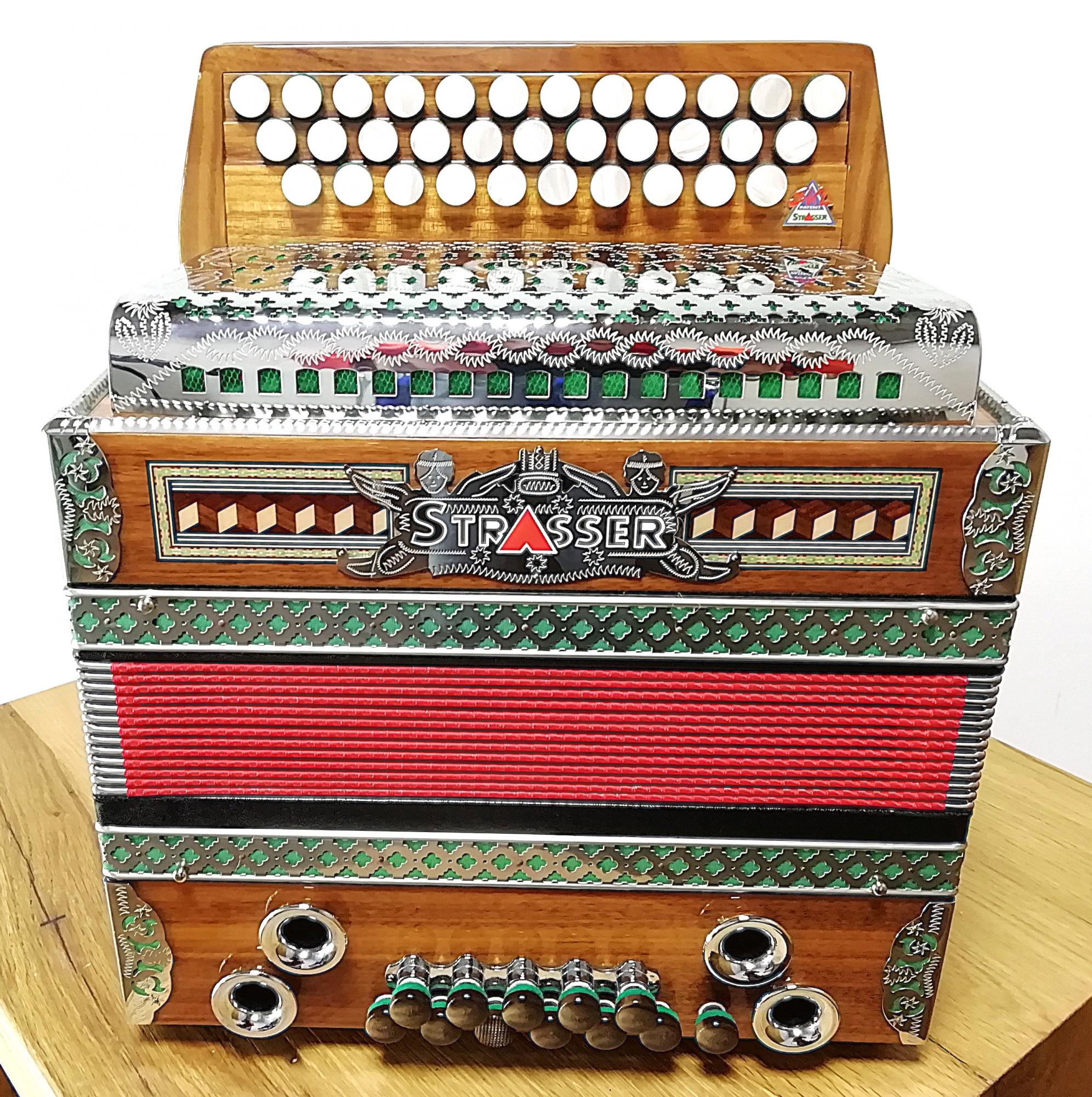 Strasser Classic 3R Nuss/rot B