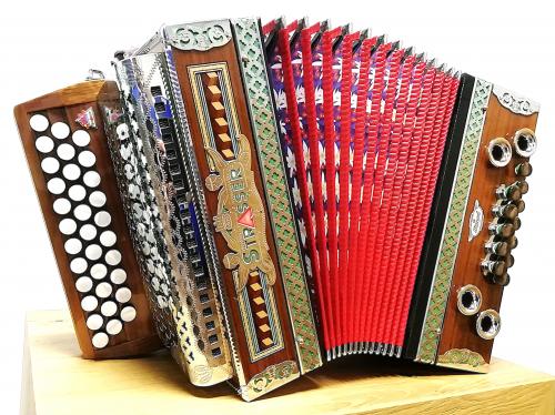 Strasser Classic 3 Nuss/rot G