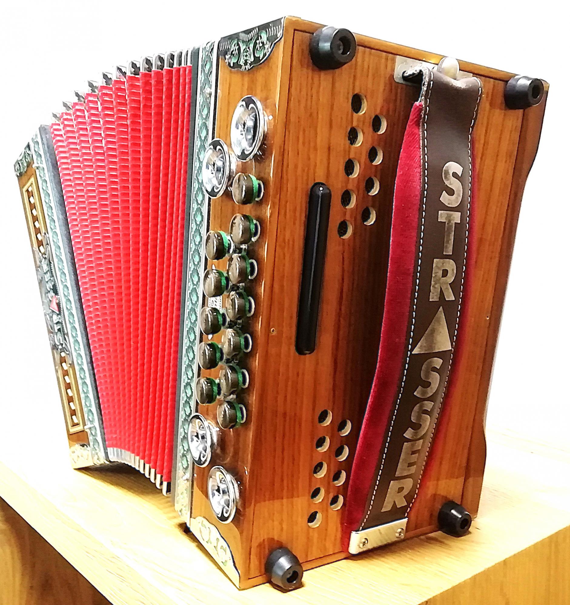 Strasser Classic 3 Nuss/rot G