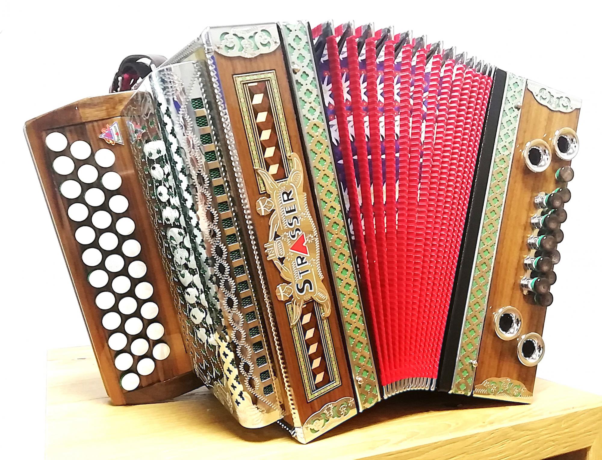 Strasser Classic 3 Nuss/rot G