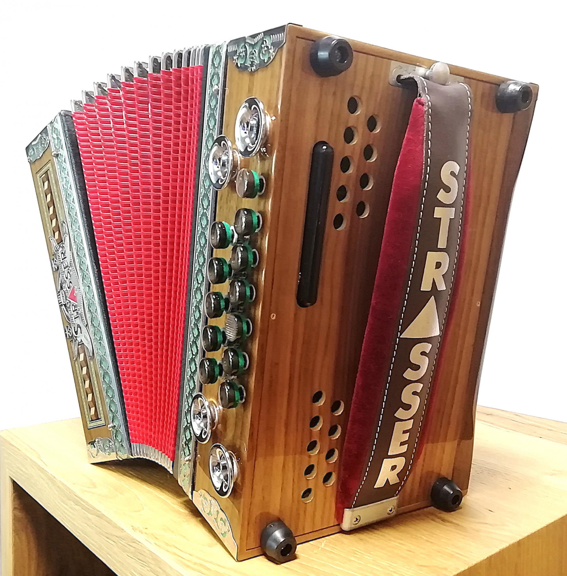 Strasser Classic 3 Nuss/rot G