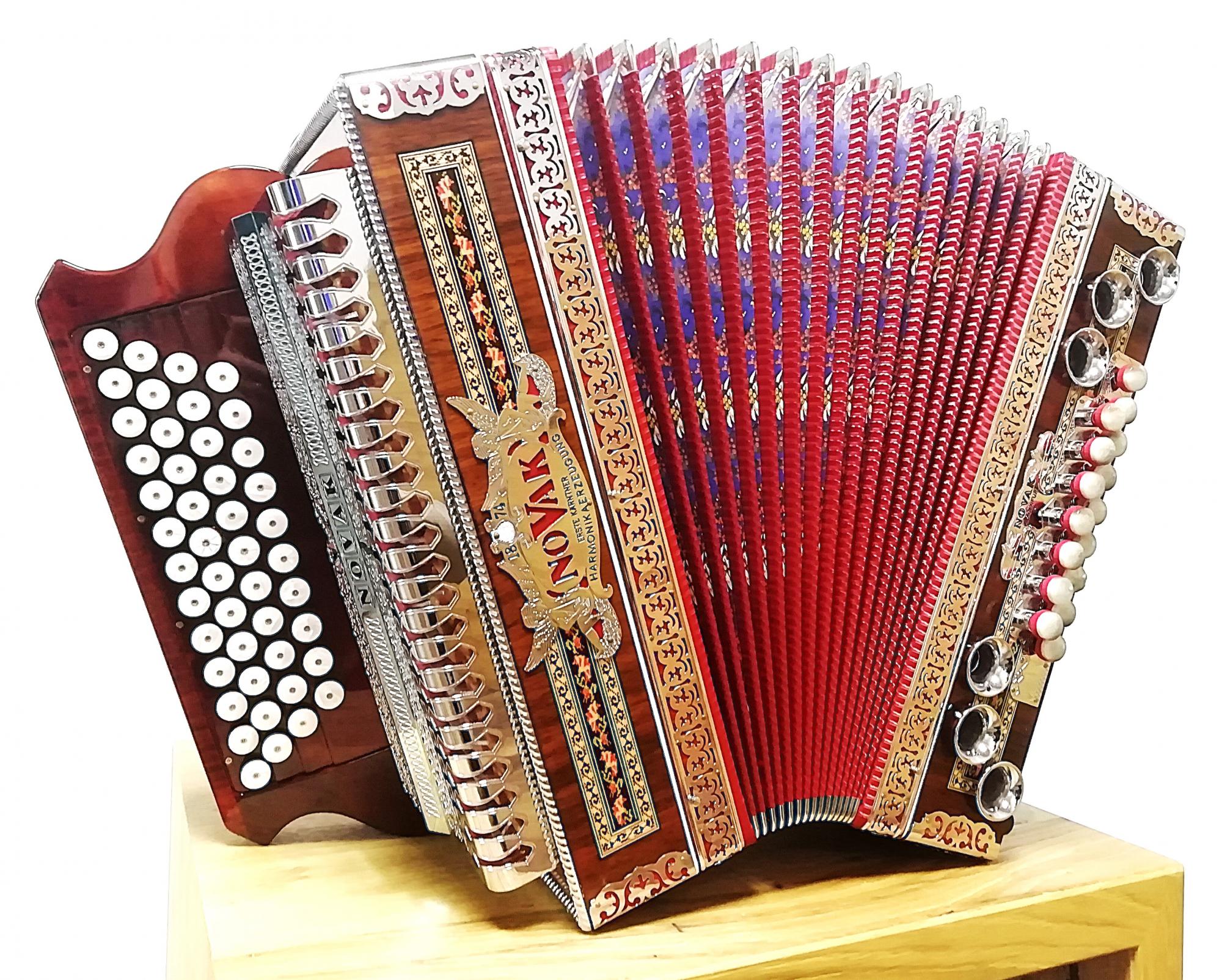 NOVAK Orig. Superium Nuss rot G