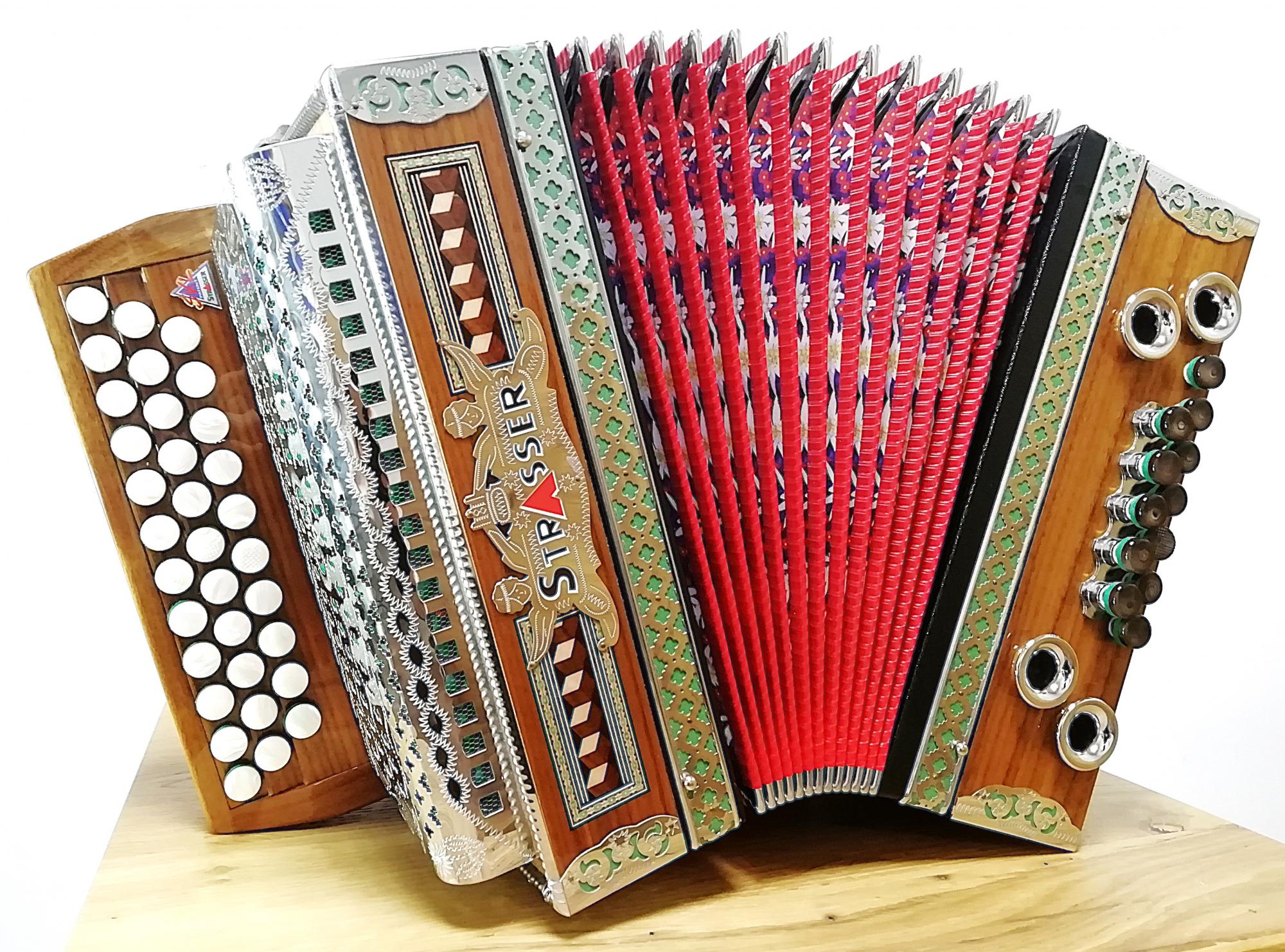 Strasser Classic 3 Nuss/rot G