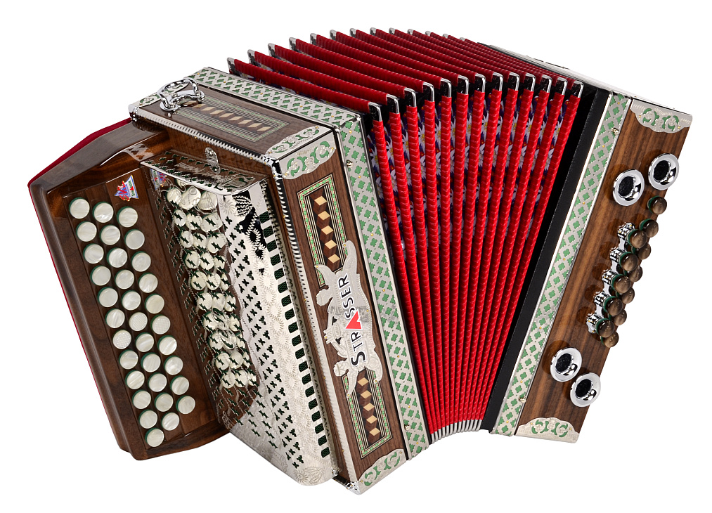 Strasser Classic, Nuss/rot, 3R, B