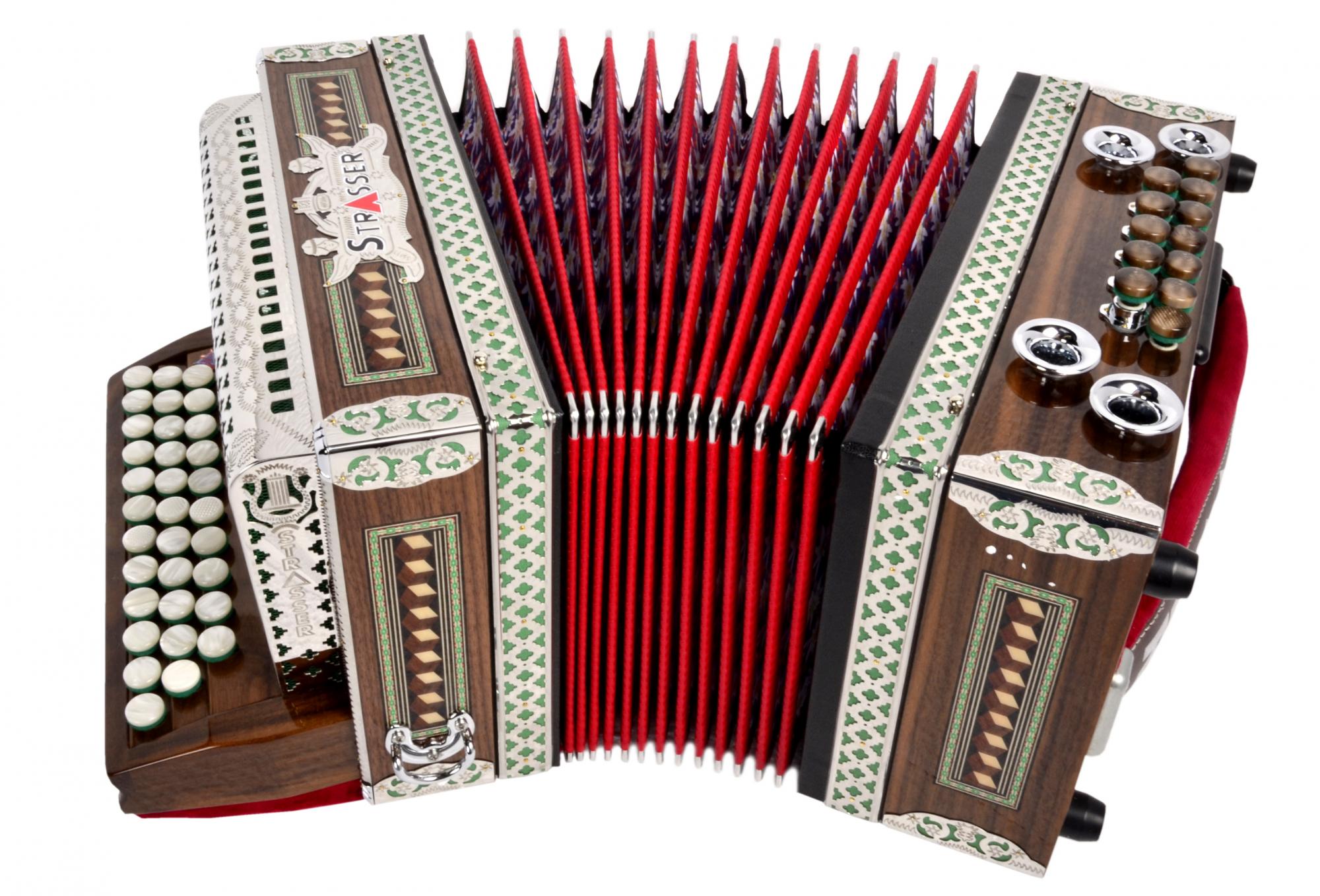 Strasser Classic, Nuss/rot, 3R, B