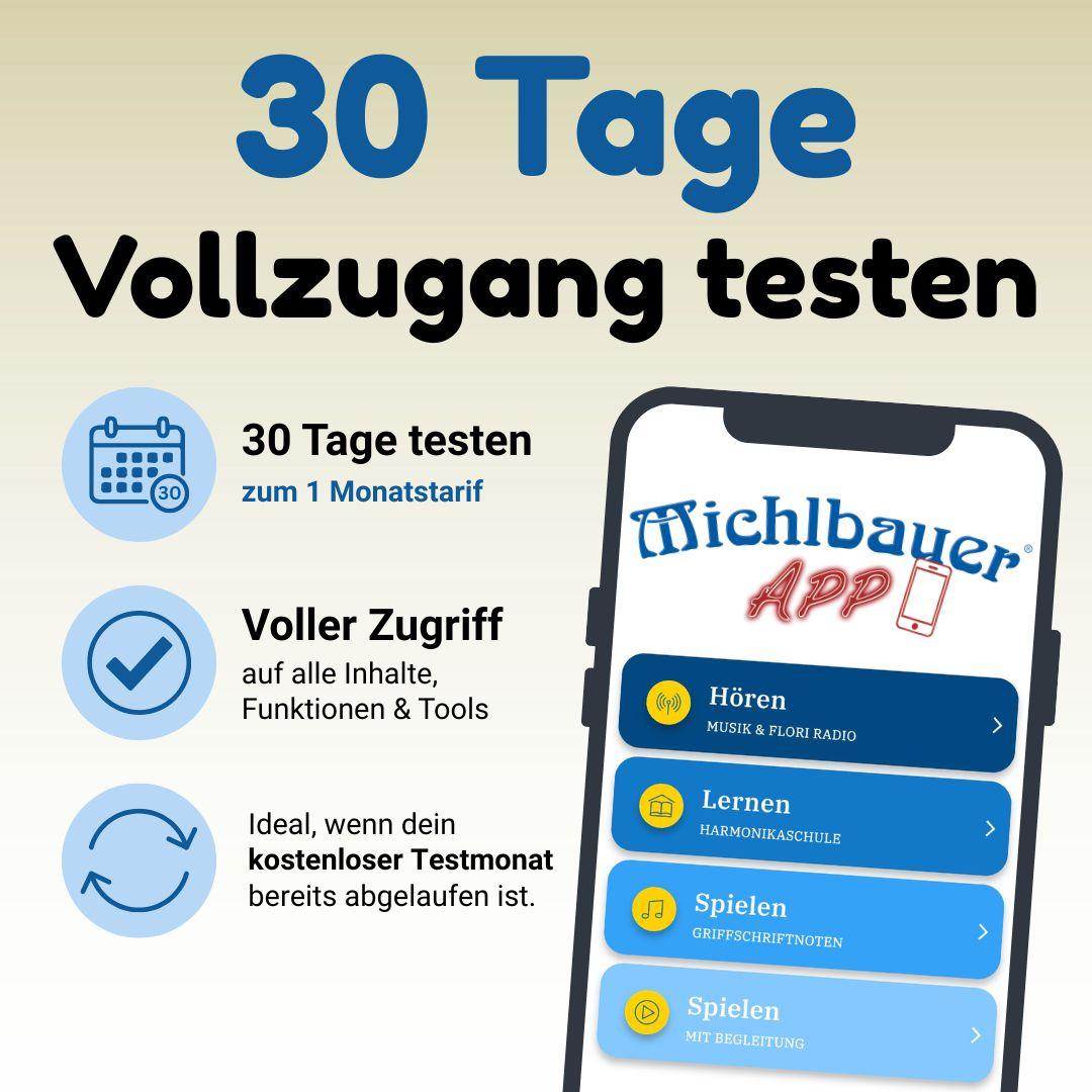 30 Tage Michlbauer APP testen