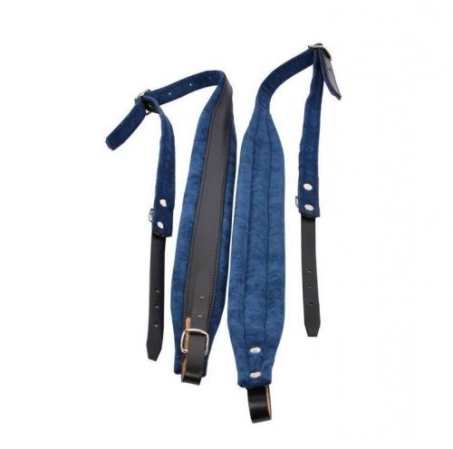 Riemengarnitur Classic - kurz blau